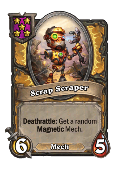 Scrap Scraper Hearthstone kártya