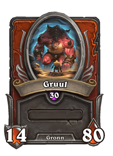 Gruul Hearthstone kártya