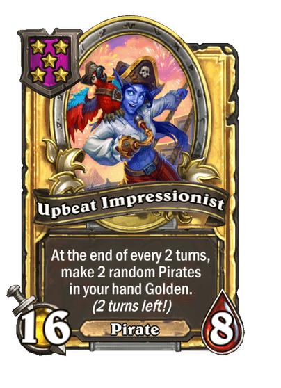 Upbeat Impressionist Hearthstone kártya
