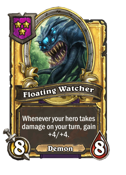 Floating Watcher Hearthstone kártya