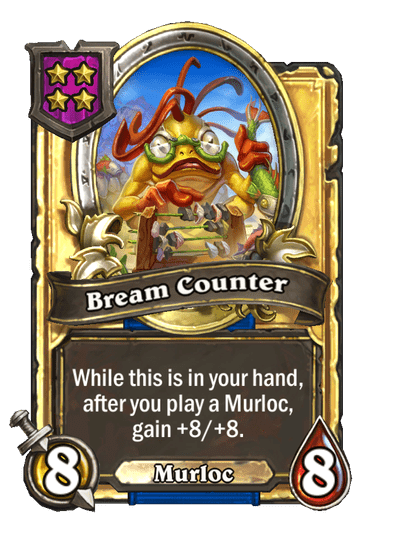 Bream Counter Hearthstone kártya