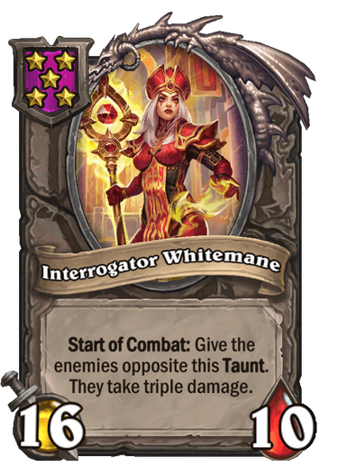 Interrogator Whitemane Hearthstone kártya