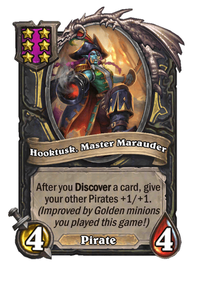 Hooktusk, Master Marauder Hearthstone kártya