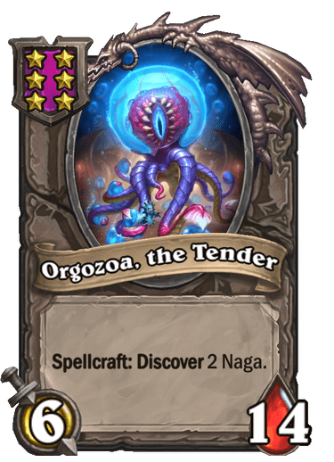 Orgozoa, the Tender Hearthstone kártya
