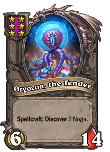 Orgozoa, the Tender Hearthstone kártya