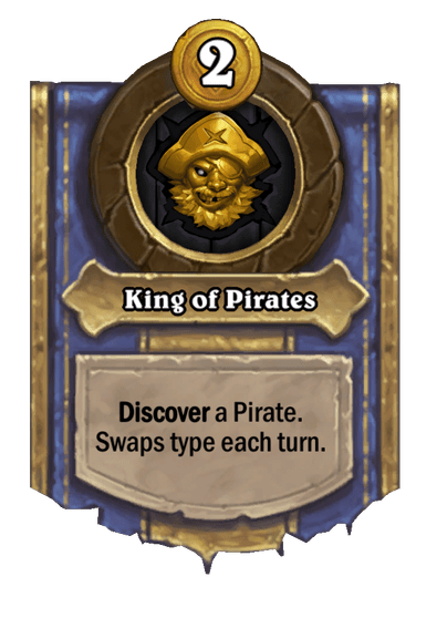 King of Pirates Hearthstone kártya