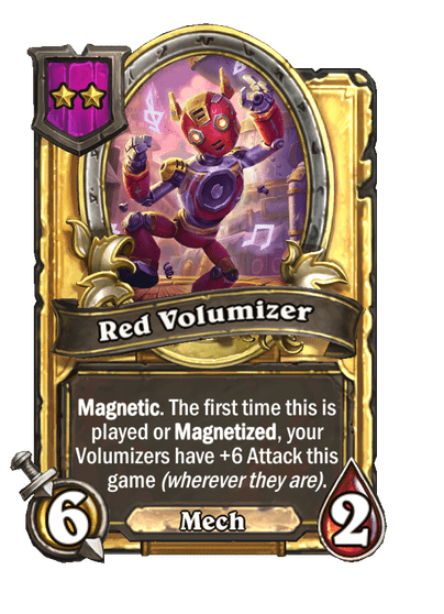 Red Volumizer Hearthstone kártya