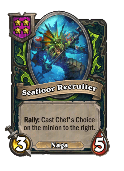 Seafloor Recruiter Hearthstone kártya