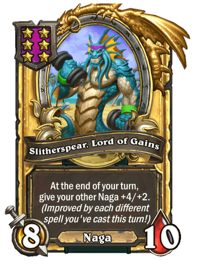 Slitherspear, Lord of Gains Hearthstone kártya