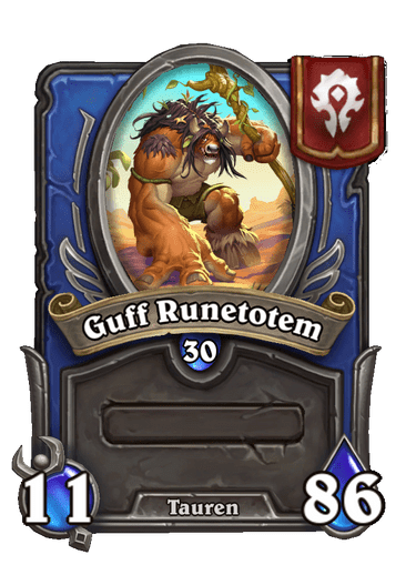 Guff Runetotem Hearthstone kártya