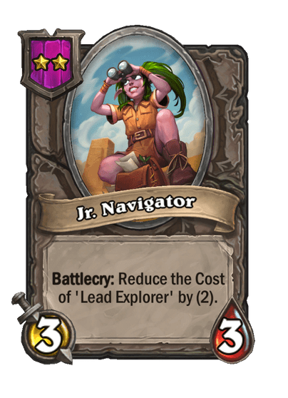Jr. Navigator Hearthstone kártya