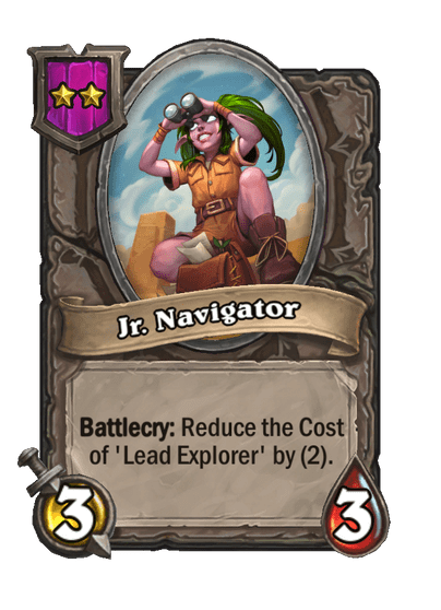 Jr. Navigator Hearthstone kártya
