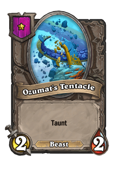 Ozumat's Tentacle Hearthstone kártya