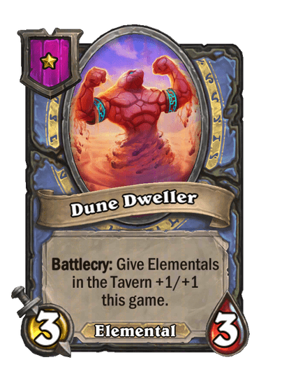Dune Dweller Hearthstone kártya