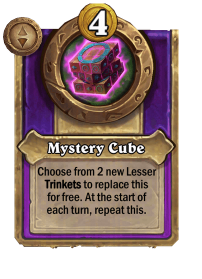Mystery Cube Hearthstone kártya