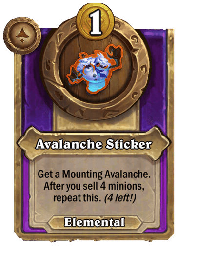 Avalanche Sticker