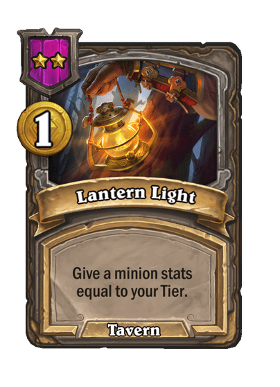 Lantern Light Hearthstone kártya