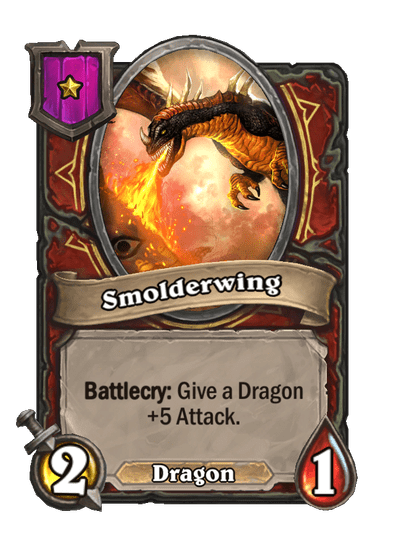 Smolderwing Hearthstone kártya