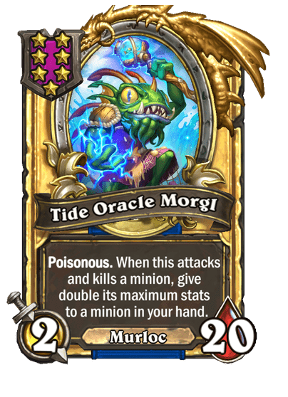 Tide Oracle Morgl Hearthstone kártya
