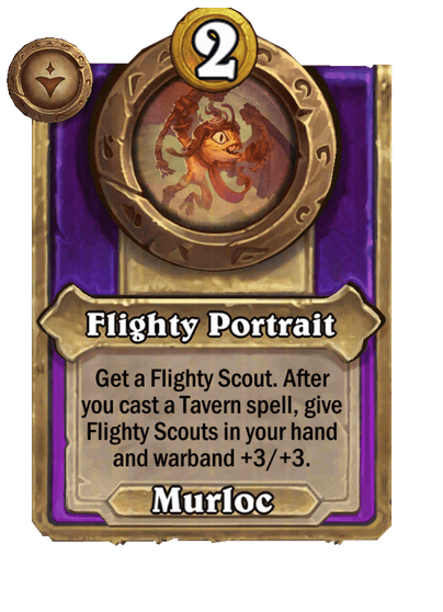 Flighty Portrait