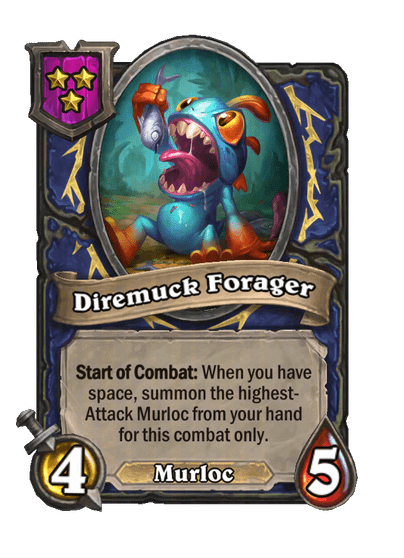 Diremuck Forager Hearthstone kártya