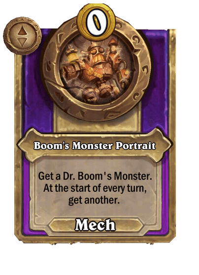 Boom's Monster Portrait