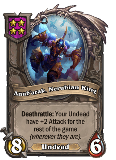 Anub'arak, Nerubian King Hearthstone kártya