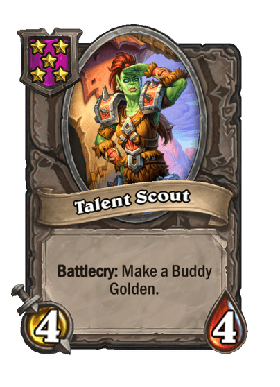 Talent Scout Hearthstone kártya