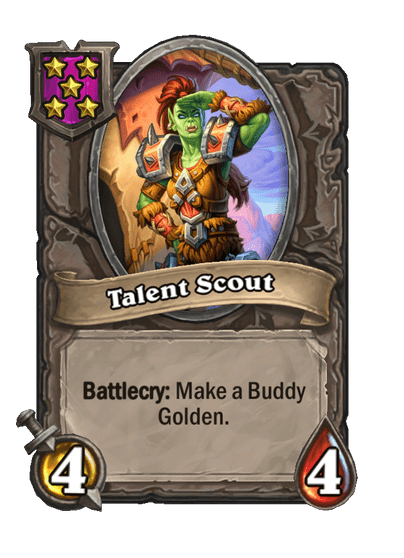Talent Scout Hearthstone kártya