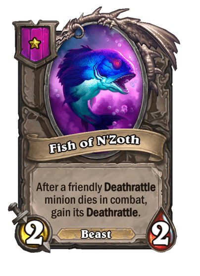 Fish of N'Zoth Hearthstone kártya