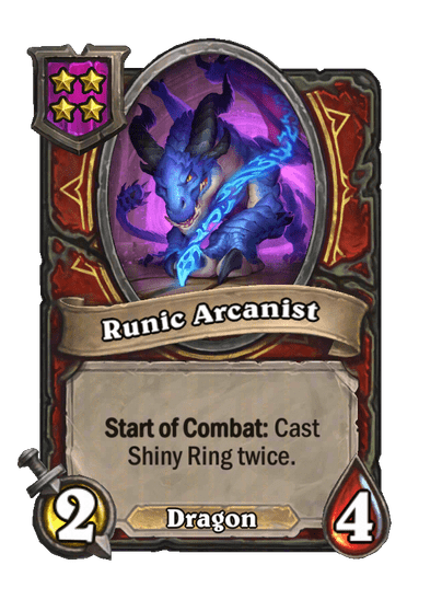 Runic Arcanist Hearthstone kártya