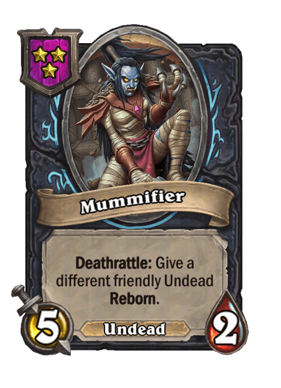 Mummifier Hearthstone kártya