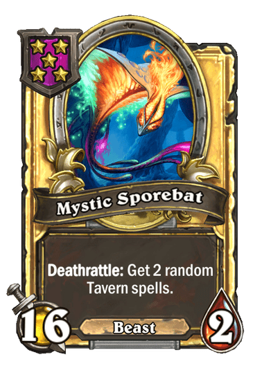 Mystic Sporebat Hearthstone kártya