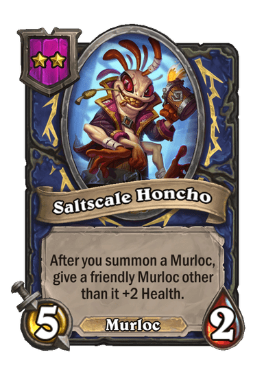 Saltscale Honcho Hearthstone kártya
