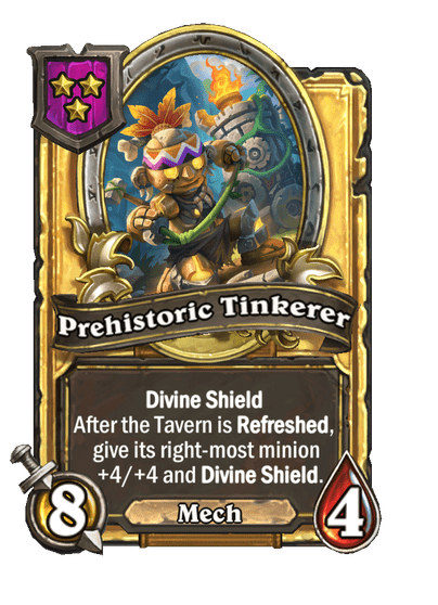 Prehistoric Tinkerer Hearthstone kártya