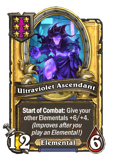 Ultraviolet Ascendant Hearthstone kártya