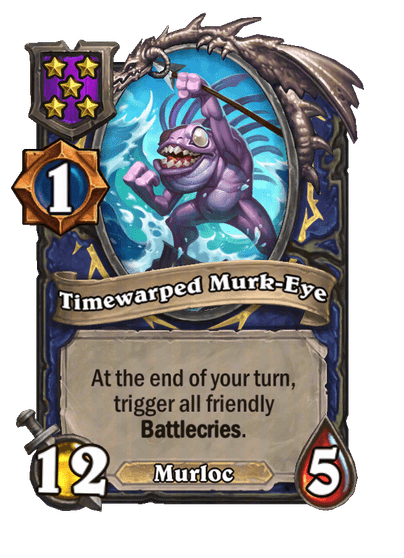 Timewarped Murk-Eye Hearthstone kártya