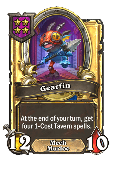 Gearfin Hearthstone kártya