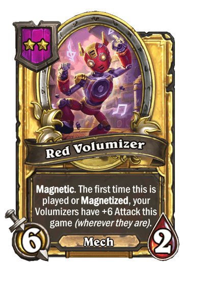Red Volumizer Hearthstone kártya