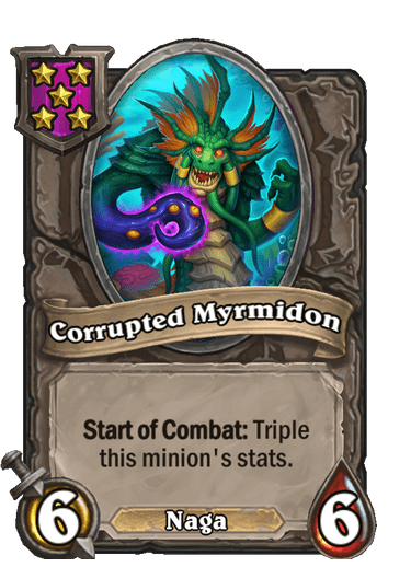 Corrupted Myrmidon Hearthstone kártya