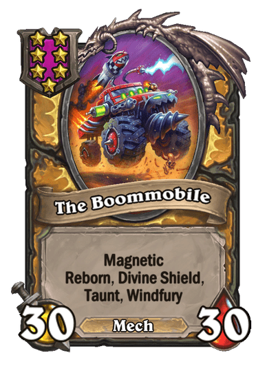 The Boommobile Hearthstone kártya