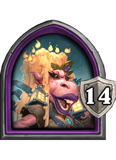 Queen Wagtoggle Hearthstone kártya