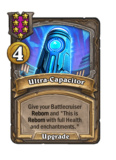 Ultra-Capacitor Hearthstone kártya