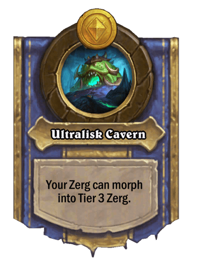 Ultralisk Cavern Hearthstone kártya