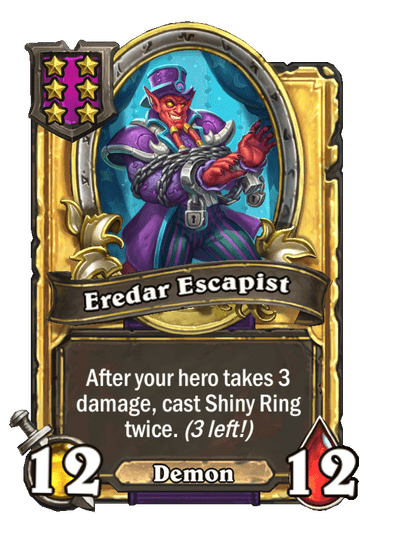 Eredar Escapist Hearthstone kártya