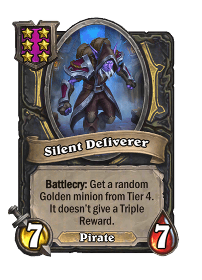 Silent Deliverer Hearthstone kártya