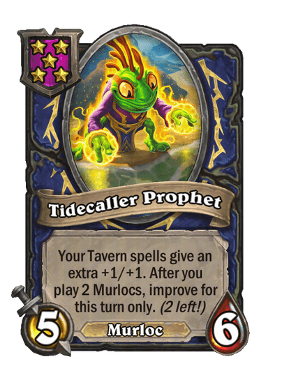 Tidecaller Prophet Hearthstone kártya