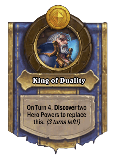 King of Duality Hearthstone kártya