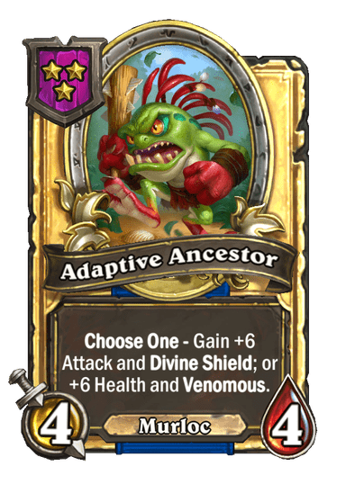 Adaptive Ancestor Hearthstone kártya