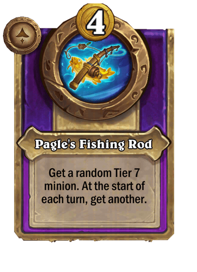 Pagle's Fishing Rod Hearthstone kártya